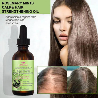 Rosemary Hair Growth Oil for Thicker, Fuller Hair by HitMyNeed