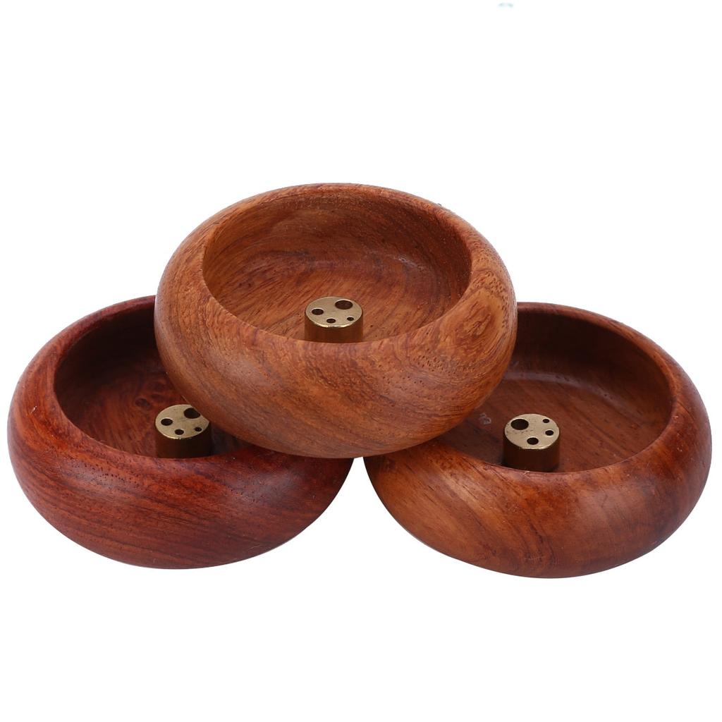 Rosewood Bowl Incense Burner Holder by HitMyNeed
