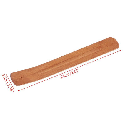 Rosewood Incense Stick Holder with Ash Catcher by HitMyNeed