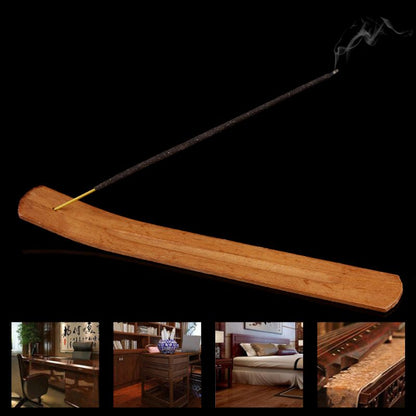 Rosewood Incense Stick Holder with Ash Catcher by HitMyNeed