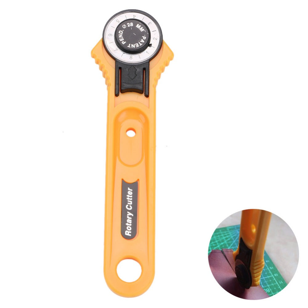 Rotary Circle Cutter Crafting Tool, 28mm Blade by HitMyNeed