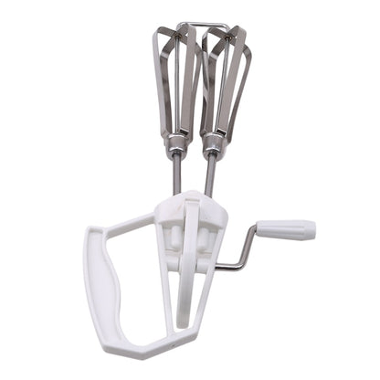Rotary Egg Beater Manual Kitchen Whisk Tool by HitMyNeed