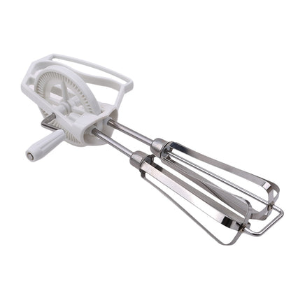 Rotary Egg Beater Manual Kitchen Whisk Tool by HitMyNeed