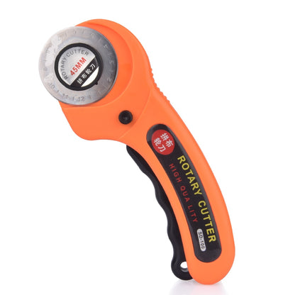 Rotary Fabric Cutter with 45mm Stainless Steel Blade by HitMyNeed