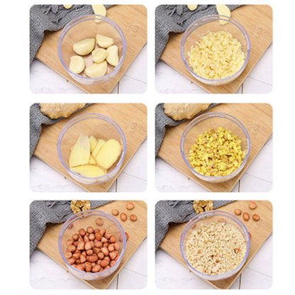 Rotary Manual Food Grinder with Stainless Steel Blades by HitMyNeed