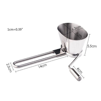 Rotary Stainless Steel Herb Mincer by HitMyNeed