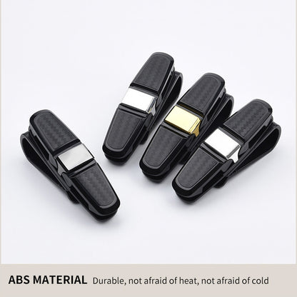 Rotatable Car Visor Sunglasses Clip Holder by HitMyNeed