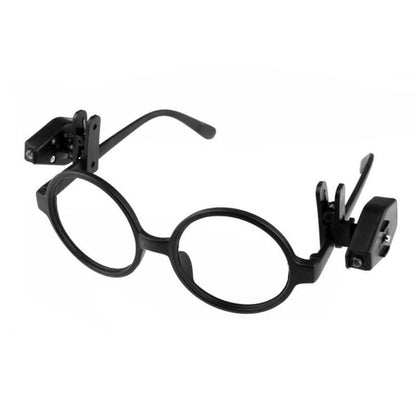 Rotatable Clip-On Reading Lights for Glasses (2pcs) by HitMyNeed