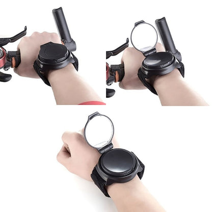 Rotatable Rearview Bike Wrist Mirror by HitMyNeed