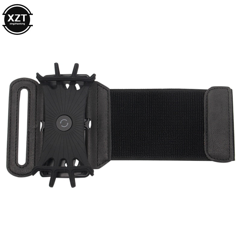 Rotatable Sports Wristband Phone Holder by HitMyNeed