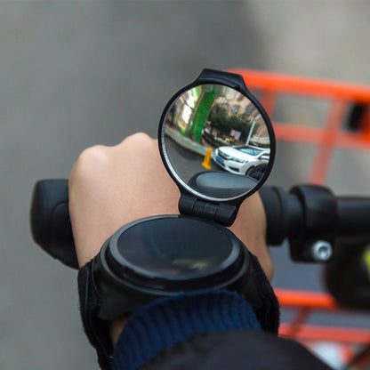 Rotatable Wrist Mirror for Cyclists, 360° Rear View by HitMyNeed