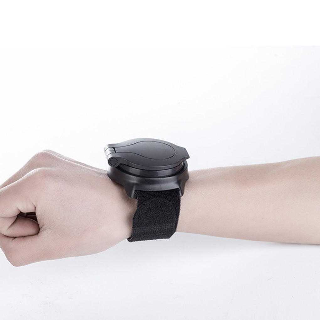 Rotatable Wrist Mirror for Cyclists, 360° Rear View by HitMyNeed