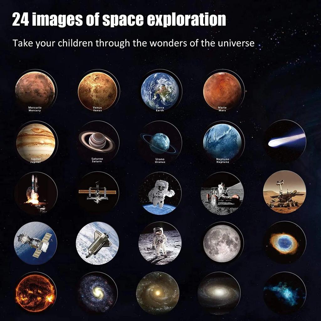 Rotating 3D Solar System Planetarium STEM Model by HitMyNeed