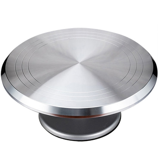 Rotating Aluminum Cake Turntable Stand 31cm by HitMyNeed