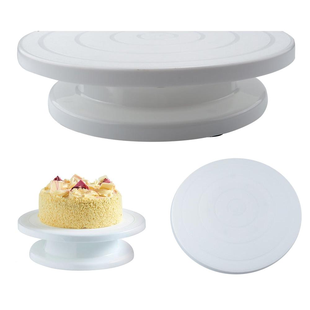 Rotating Cake Stand for Icing and Decorating by HitMyNeed