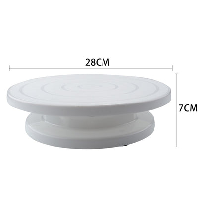 Rotating Cake Stand for Icing and Decorating by HitMyNeed