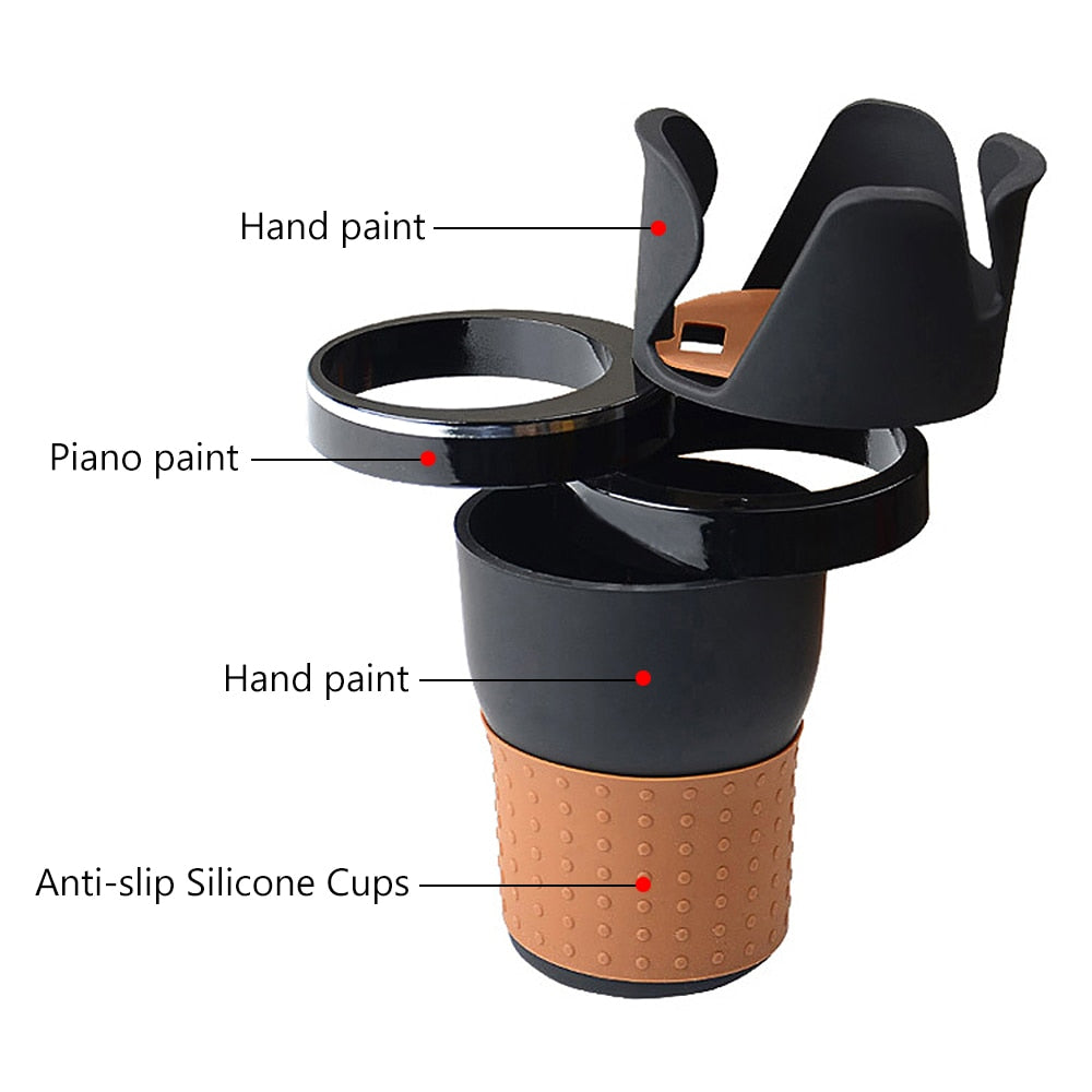 Rotating Car Cup Holder and Organizer by HitMyNeed