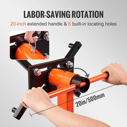 Rotating Engine Stand 1500 lb with 360° Adjustable Head by HitMyNeed