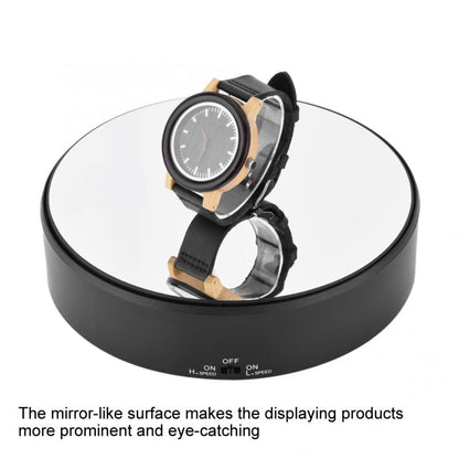 Rotating Jewelry Display Stand 18cm Mirror Turntable by HitMyNeed