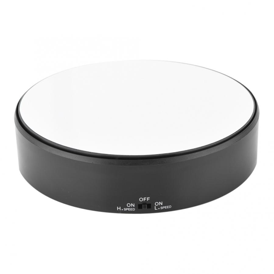 Rotating Jewelry Display Stand 18cm Mirror Turntable by HitMyNeed