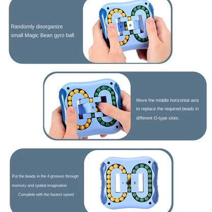 Rotating Magic Bean Fingertip Puzzle Toy by HitMyNeed