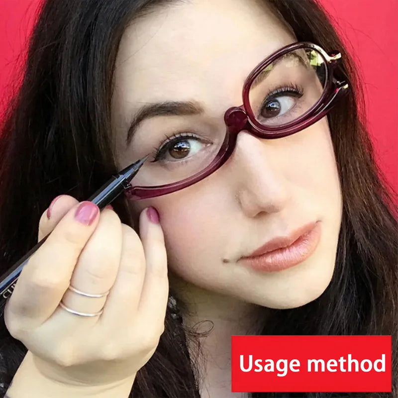 Rotating Makeup & Reading Glasses with Blue Light Filter by HitMyNeed