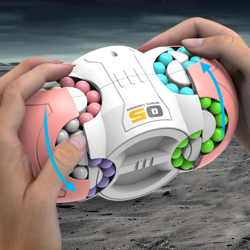 Rotation Finger Magic Bean Cube Fidget Toy by HitMyNeed