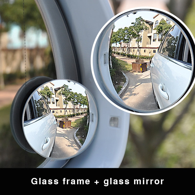 Round 360° Blind Spot Rear View Mirror (5 cm) by HitMyNeed