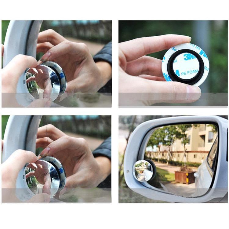 Round 360° Blind Spot Rear View Mirror (5 cm) by HitMyNeed
