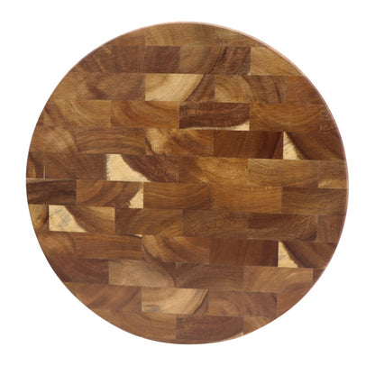 Round Acacia Wood Cutting Board 30cm by HitMyNeed