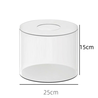Round Acrylic Fillable Cake Stand Display by HitMyNeed