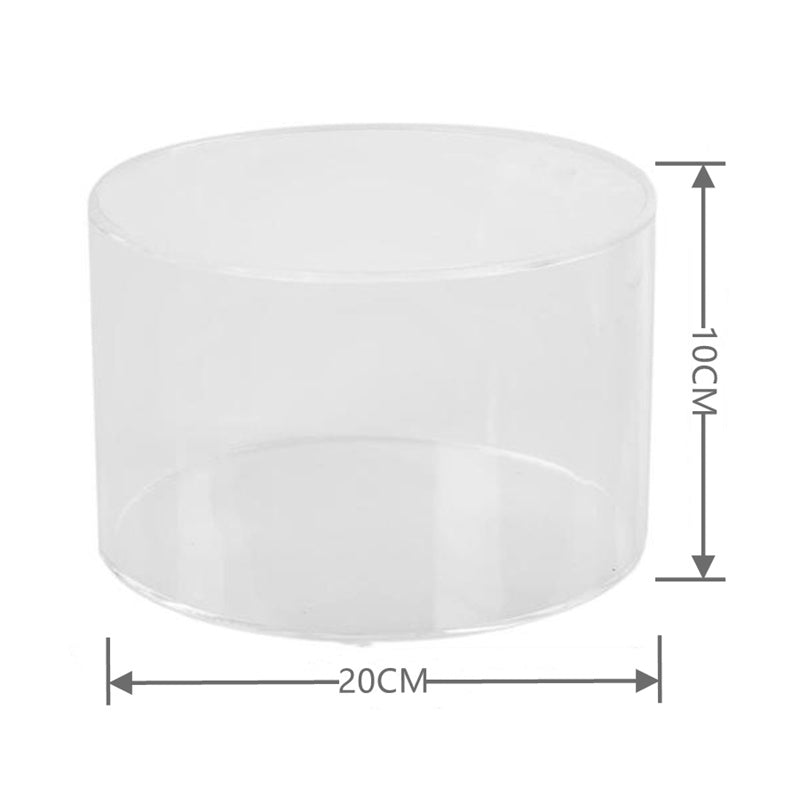 Round Acrylic Fillable Cake Stand Display by HitMyNeed