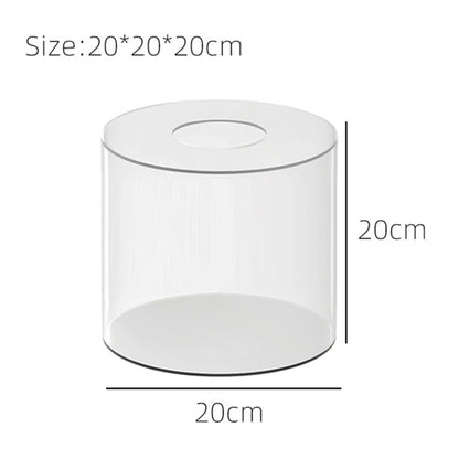 Round Acrylic Fillable Cake Stand Display by HitMyNeed