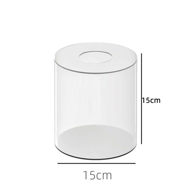 Round Acrylic Fillable Cake Stand Display 20cm-height-5cm by HitMyNeed