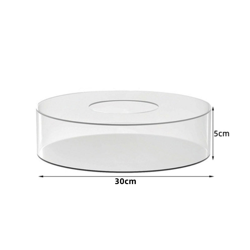 Round Acrylic Fillable Cake Stand Display by HitMyNeed