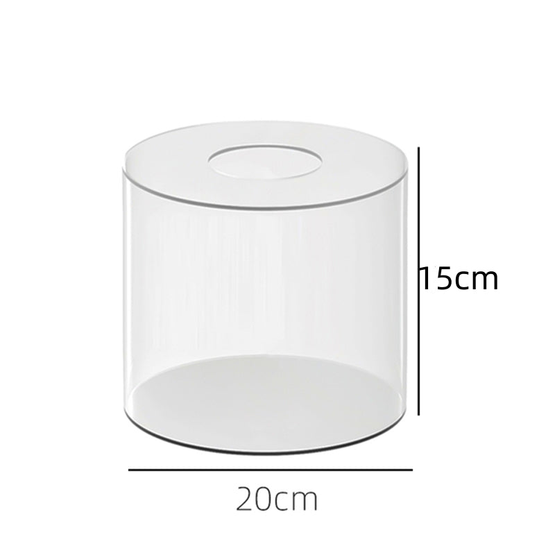 Round Acrylic Fillable Cake Stand Display by HitMyNeed