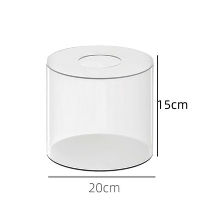 Round Acrylic Fillable Cake Stand Display by HitMyNeed