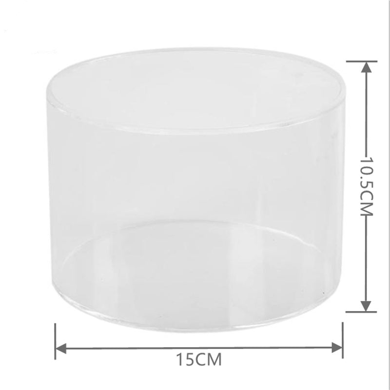 Round Acrylic Fillable Cake Stand Display by HitMyNeed