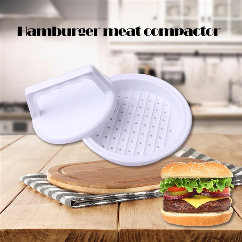 Round Burger Patty Presser with Handle by HitMyNeed