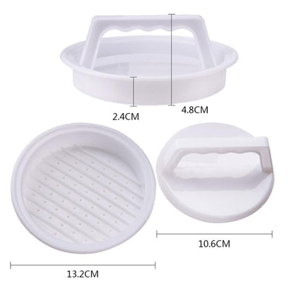 Round Burger Patty Presser with Handle by HitMyNeed