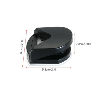 Round Corner Paper Cutter Punch, 4mm Radius by HitMyNeed