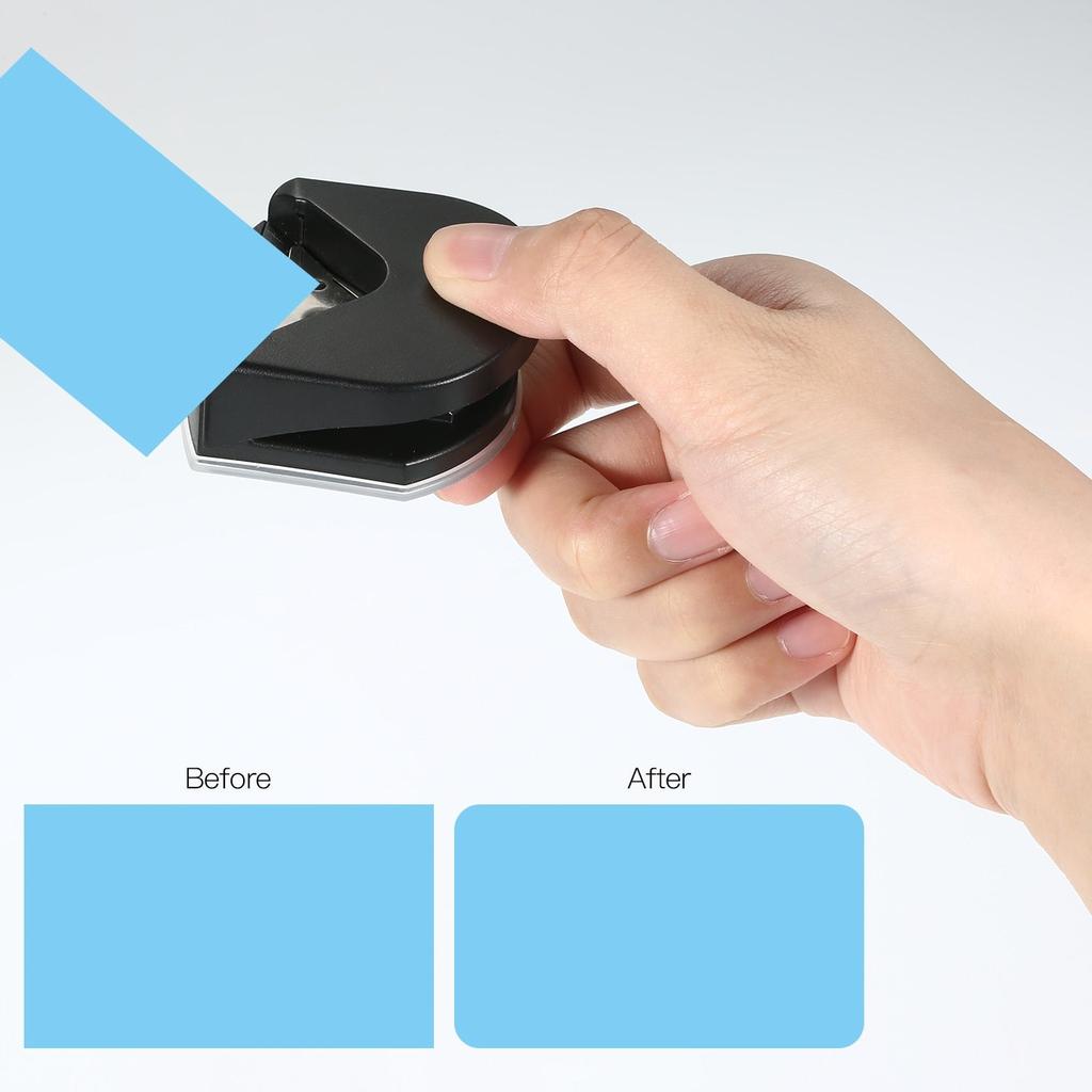 Round Corner Paper Cutter Punch, 4mm Radius by HitMyNeed