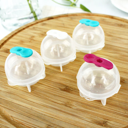 Round Ice Ball Maker Moulds Set of 4 by HitMyNeed