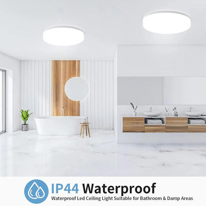 Round LED Ceiling Light for Modern Indoor Rooms by HitMyNeed