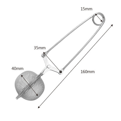 Round Mesh Stainless Steel Tea Infuser by HitMyNeed