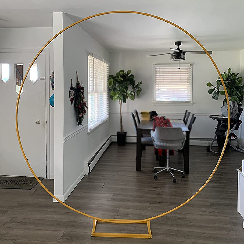 Round Metal Balloon Arch Stand for Event Backdrops by HitMyNeed