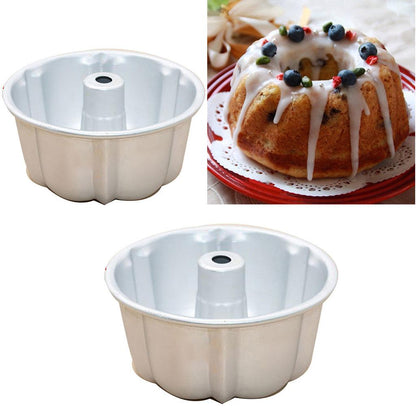 Round Metal Chiffon Cake Mold 14 cm by HitMyNeed