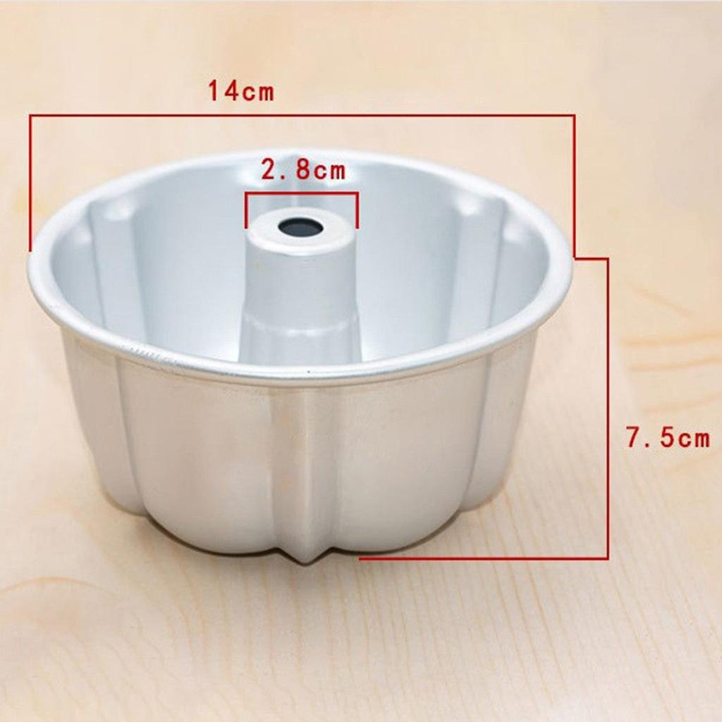 Round Metal Chiffon Cake Mold 14 cm by HitMyNeed