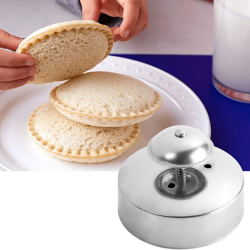 Round Sandwich Crust Cutter Press by HitMyNeed