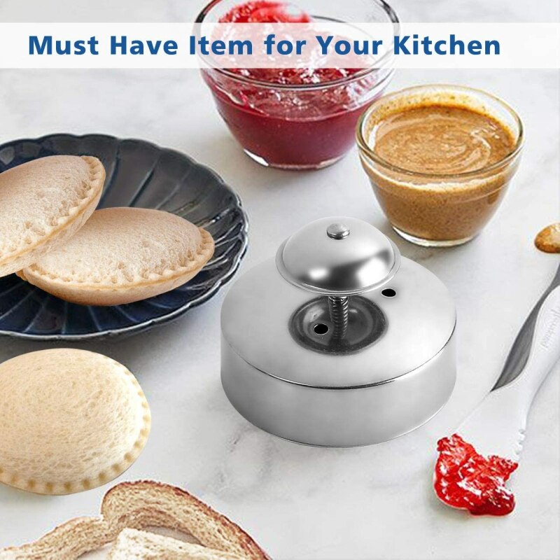 Round Sandwich Crust Cutter Press by HitMyNeed